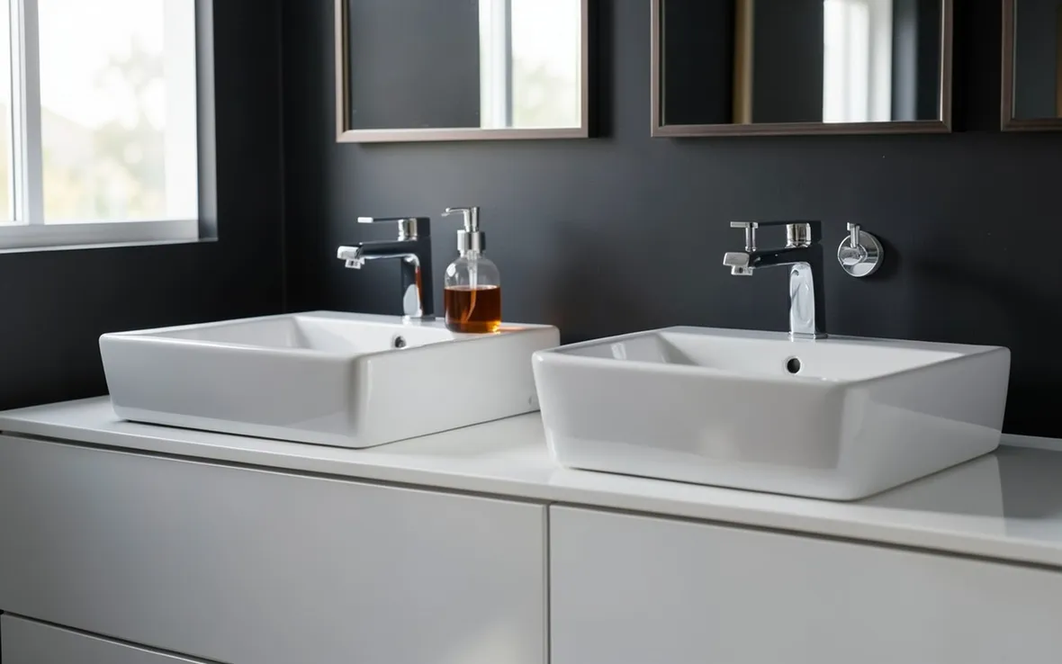 Doppio lavabo bagno