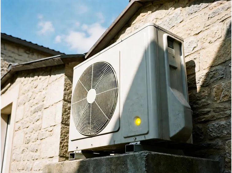unità esterna pompa di calore