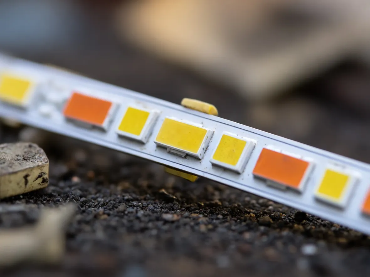 Esempio di striscia led