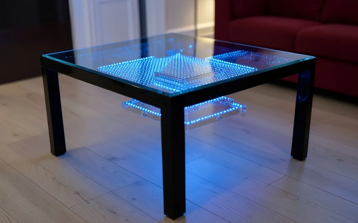 Infinity mirror con led