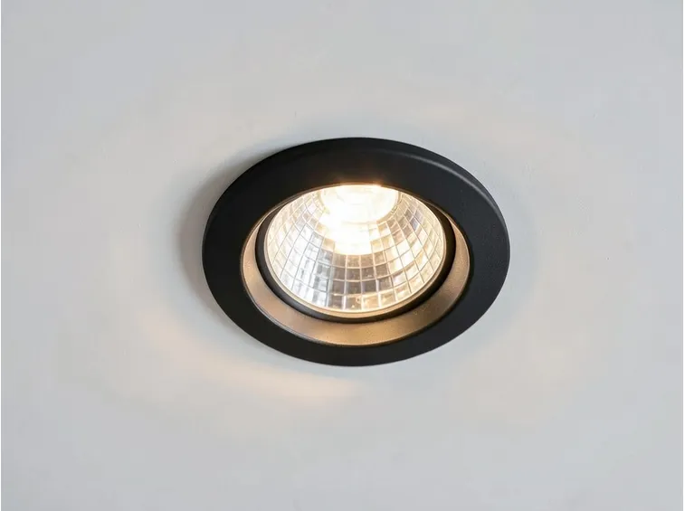 Faretto con cornice in alluminio