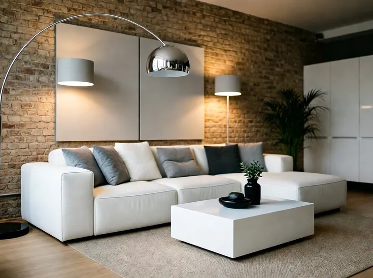 Illuminazione moderna per interni