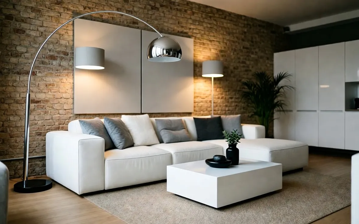 Illuminazione moderna per interni