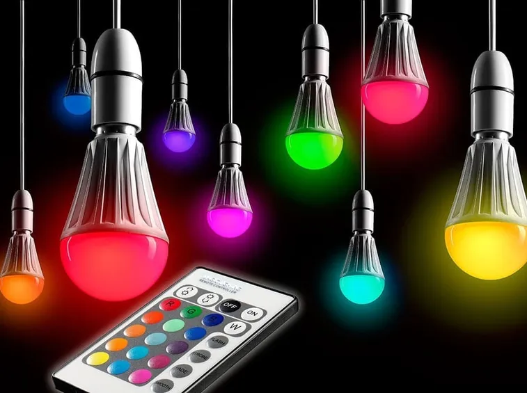 Lampadine colorate