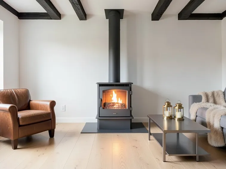 Termocamino con design moderno