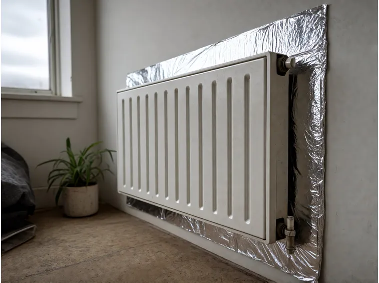 Perché il muro dietro al termosifone si prende parte del calore