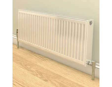 L'installazione di un termosifone bianco