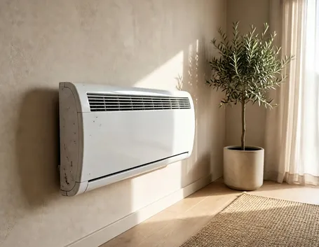 ventilconvettore moderno a parete