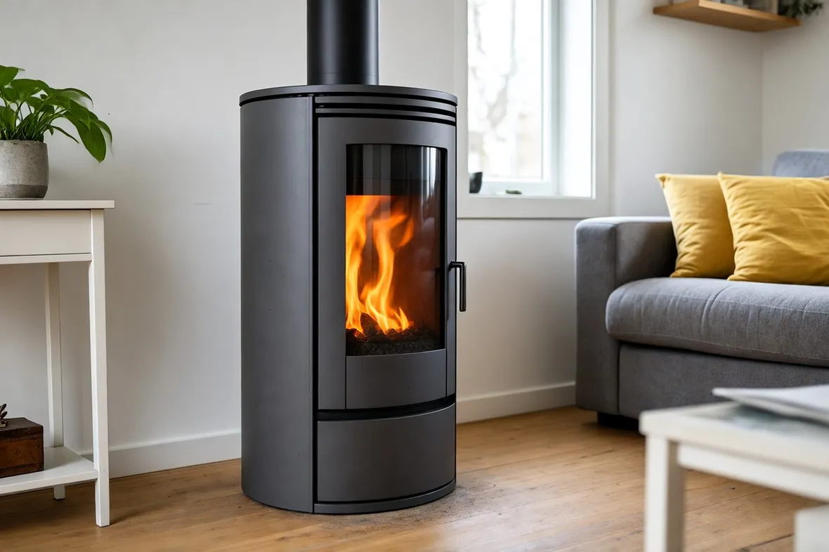 Termostufa combinata legno-pellets