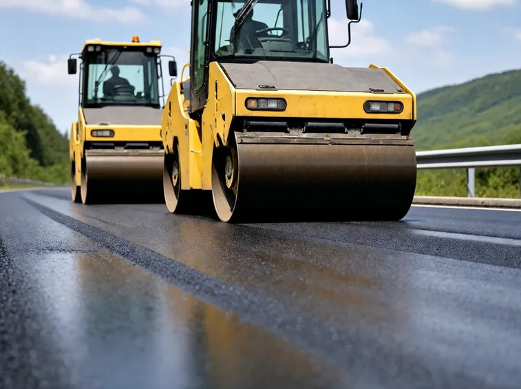 Lavorazione del bitume per la pavimentazione stradale