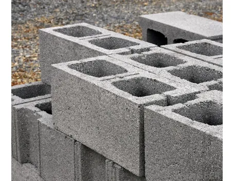 Alcuni blocchi calcestruzzo