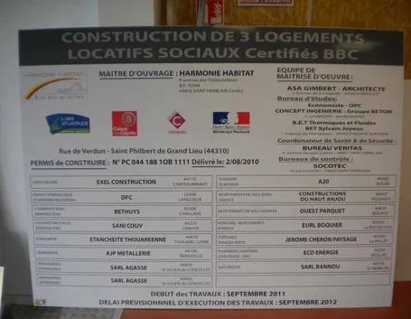 Esempio di cartellone informativo