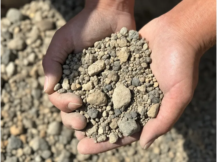 granulometria diversa degli inerti