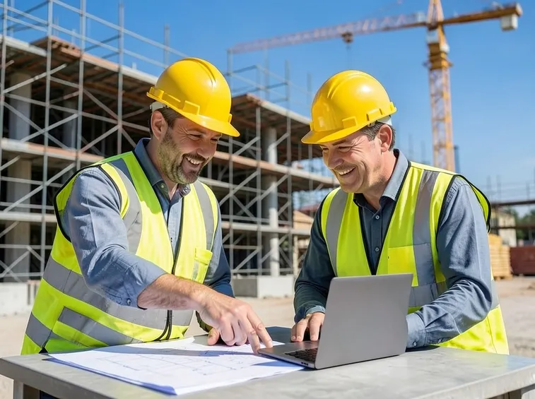 Direttore lavori in cantiere