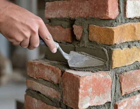 Applicazione malta bastarda