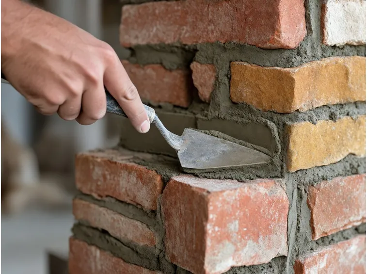 Applicazione malta bastarda
