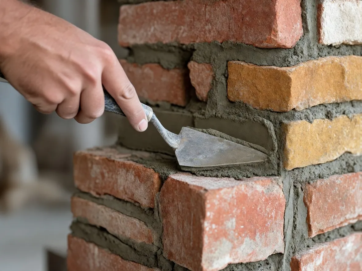 Applicazione malta bastarda