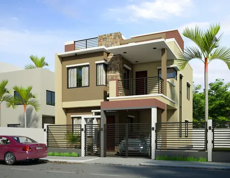 Casa isolata con giardino