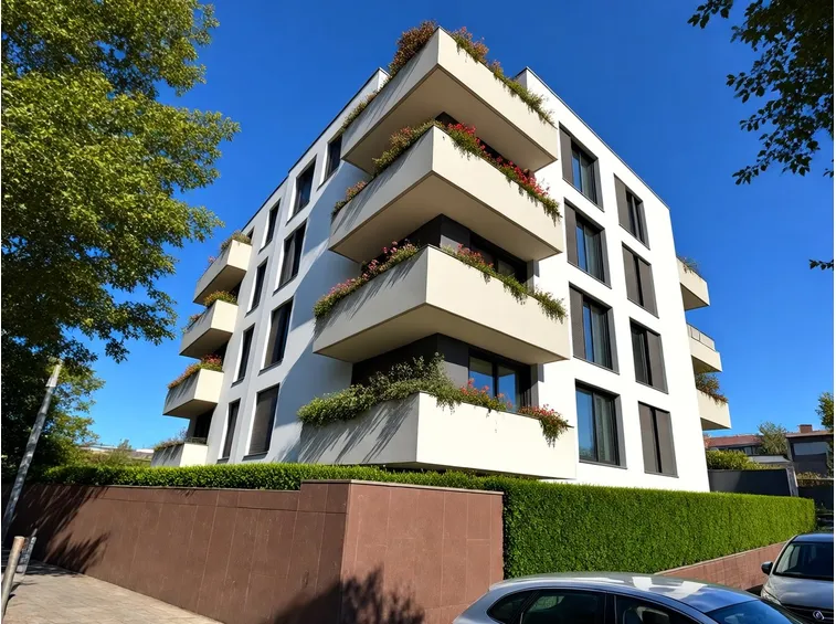 Palazzina a quattro piani