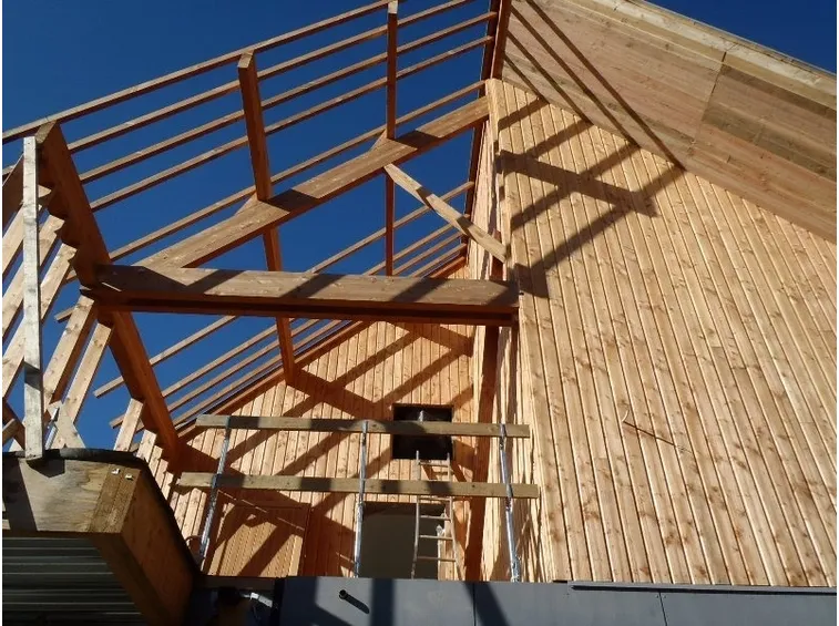 Costruzione realizzata in legno