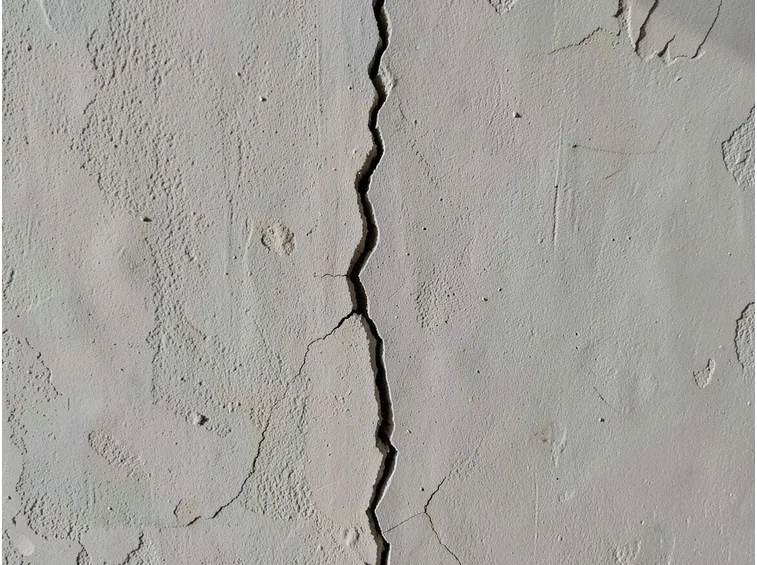 Crepe sulle pareti interne
