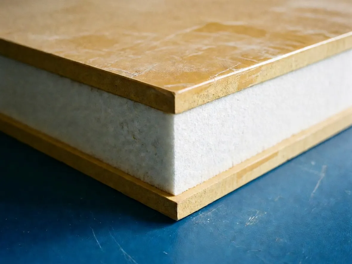 Pannello fatto di materiale isolante