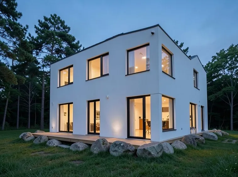 Casa prefabbricata in stile moderno
