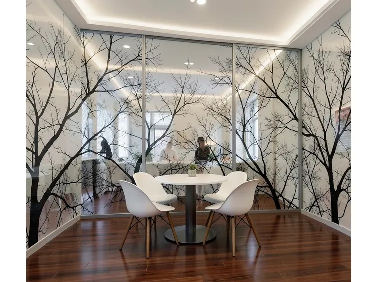 Parete interna decorata