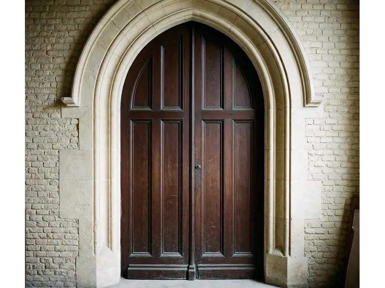 Antico portone in legno