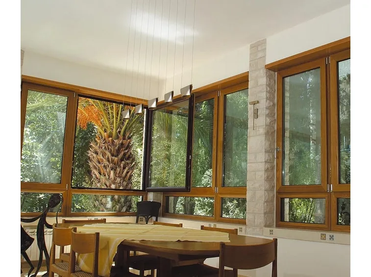 Infissi in legno alluminio