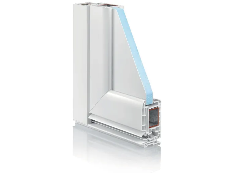 particolare finestra in PVC