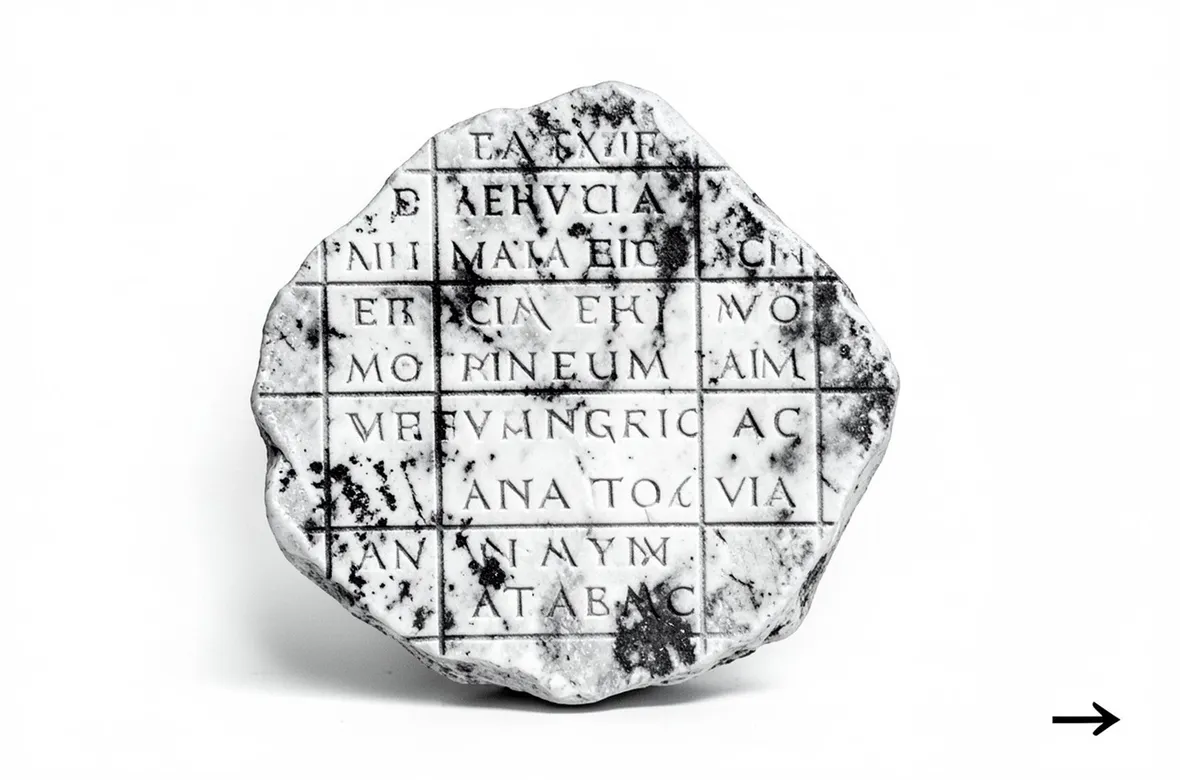 Un esempio di catasto romano