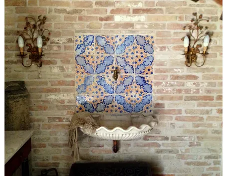 Utilizzo delle mattonelle antiche