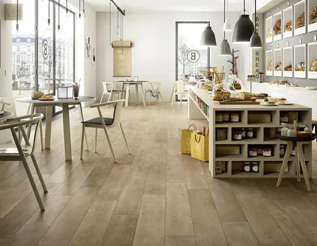 Mattonelle in finto legno