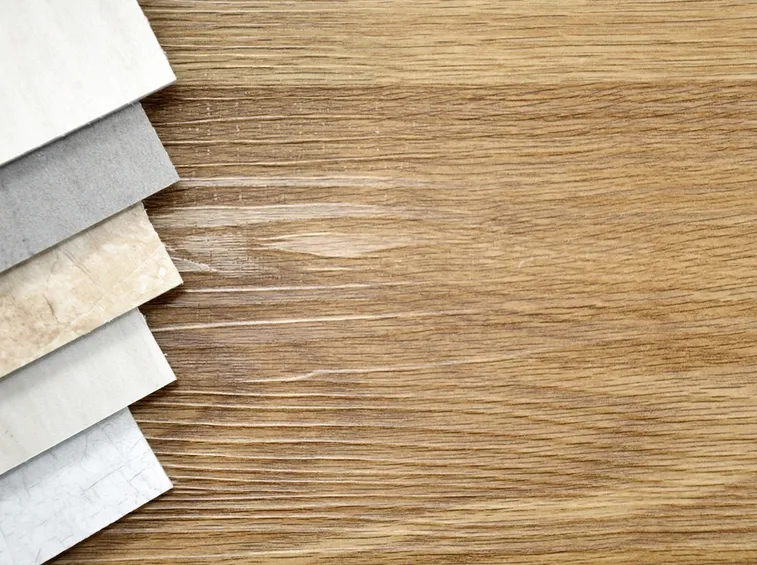 Dettaglio di parquet: venatura naturale