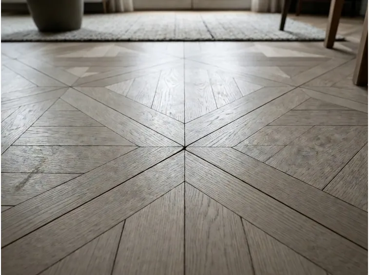 Parquet con le fughe da stuccare