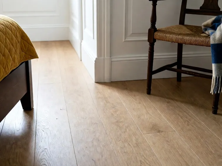 Parquet laminato in camera