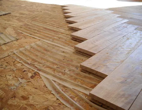 Posa del parquet