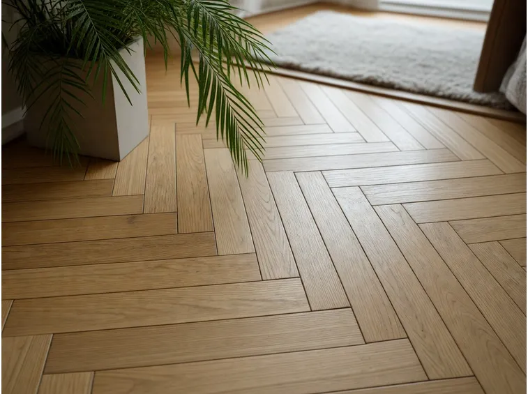 Parquet di tonalità chiara