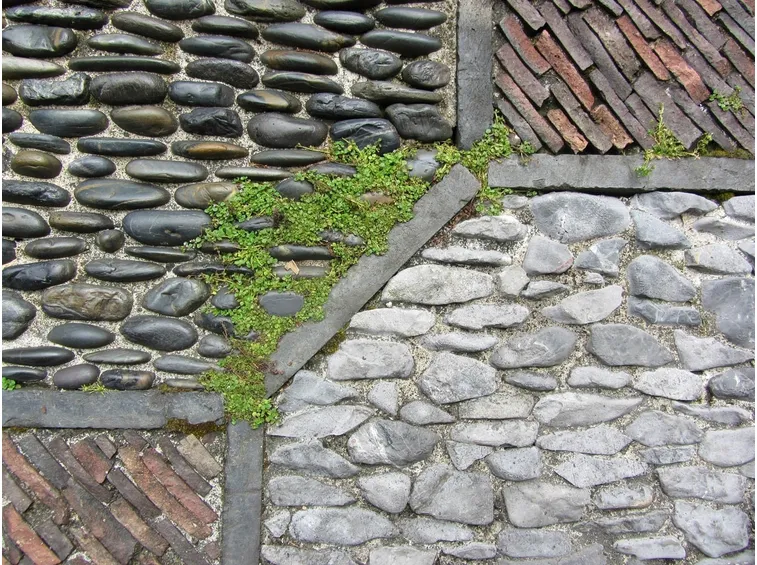 Pavimentazione in ciottoli