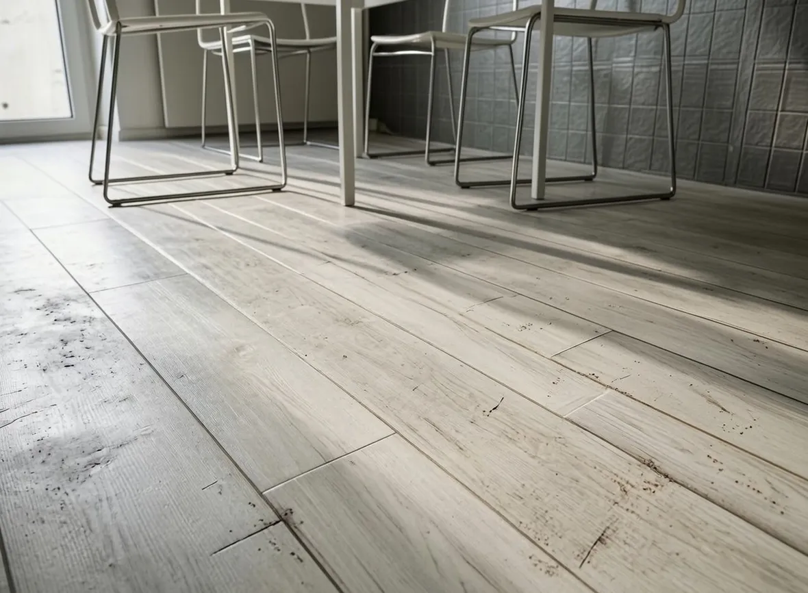 Esempio vinilico effetto legno