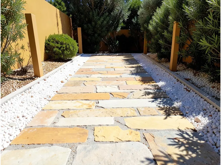 Esempio di pavimento in pietra