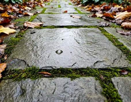 Perché foglie e muschio rendono scivoloso il pavimento esterno in autunno