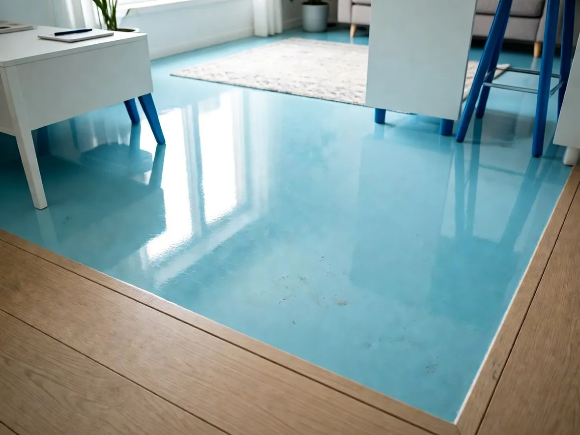 Colori pastello per i pavimenti in resina