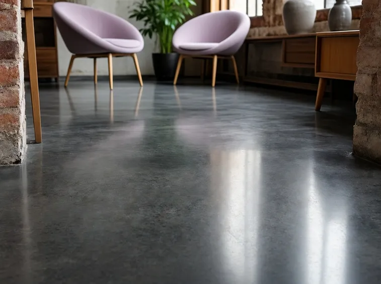 Pavimento in cemento interno