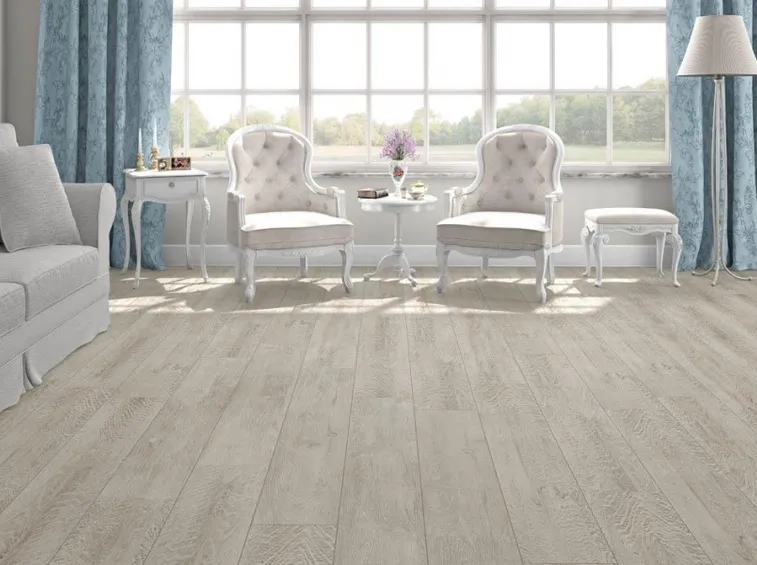 Pavimento in gres effetto legno sbiancato