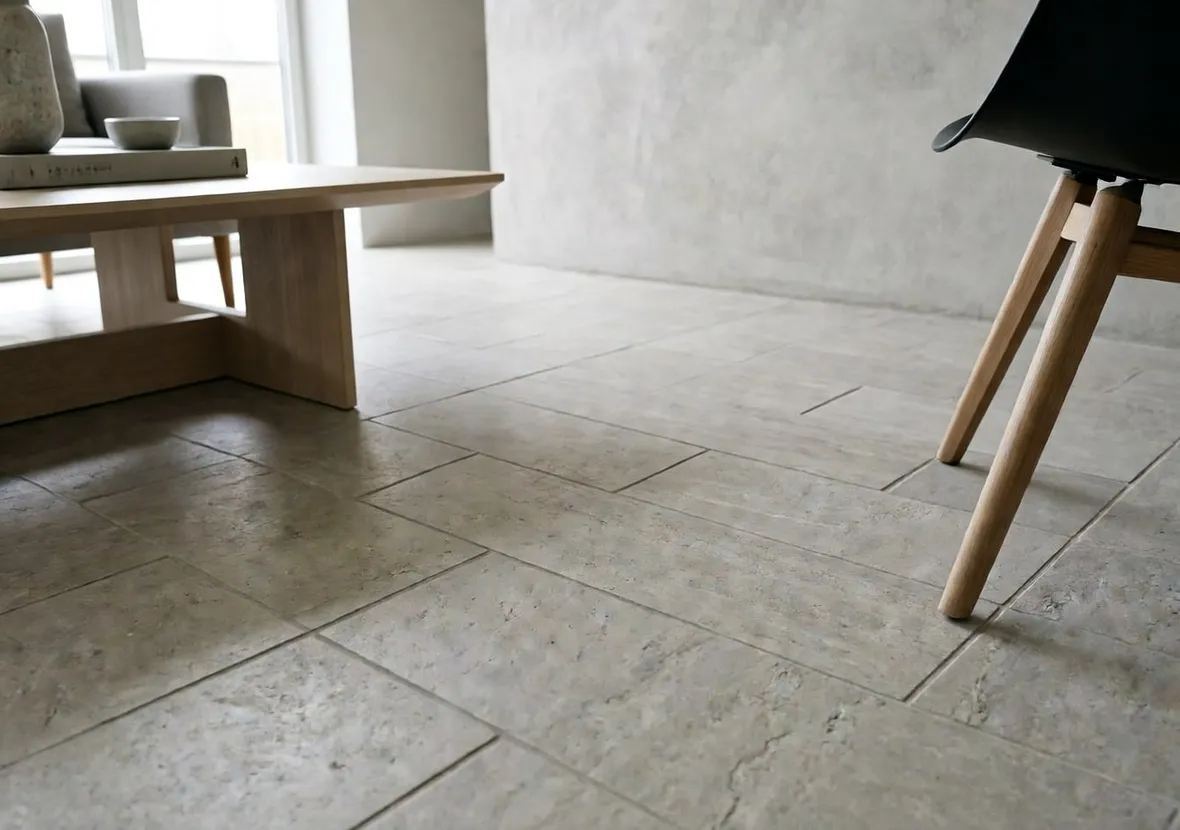 Pavimento in gres porcellanato moderno