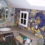 Esempio di mosaico in bagno