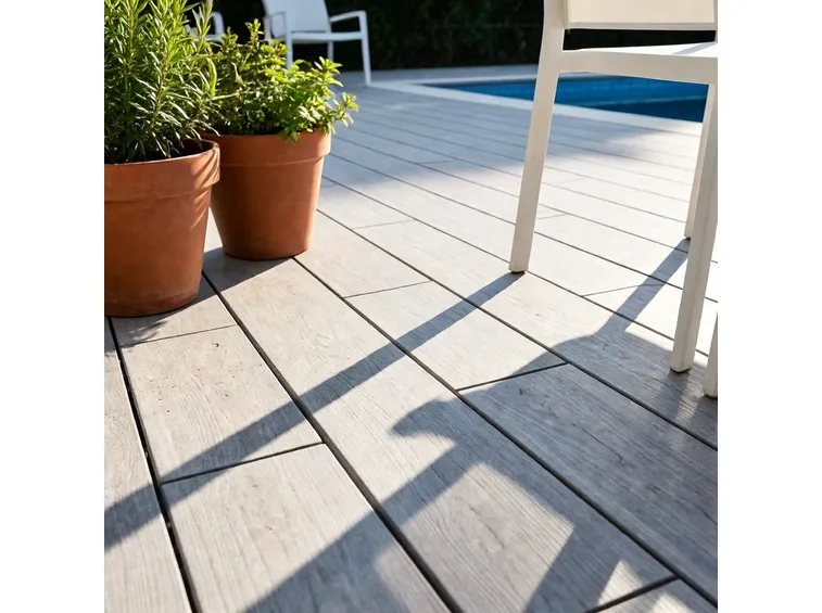 Gres porcellanato per esterni effetto legno