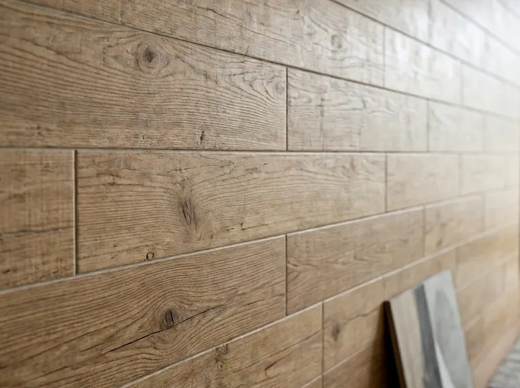 Esempio di rivestimento in legno